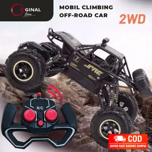 [ORIGINAL] Mainan Mobil Alloy Remote Control Off-Road Climbing Car RC Rock Crawler 2WD Powerful Hadiah Anak-anak