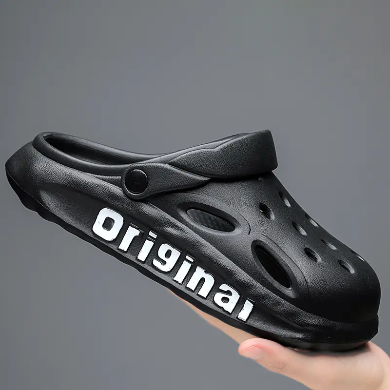 crocsMen's Summer 2024 Thick soled Wear resistant Sports Anti slip and Odor proof Fashion Cool Slippers for Men