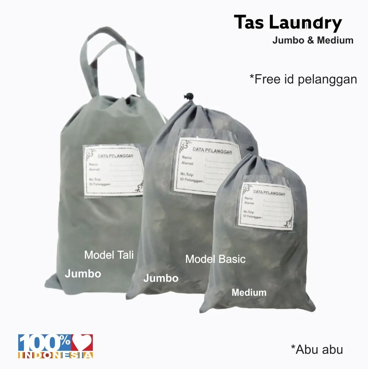 Tas laundry murah,bahan tebal bagus kuat Kain bag