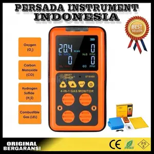 Smart sensor ST-8900 4 in 1 monitor gas detector 02 CO LEL H2S ST8900 Alarm