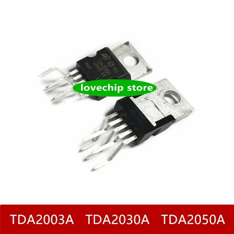 Bảng mạch khuếch đại công suất âm thanh, 5 CÁI, TDA2003A chính hãng, TDA2030A, TDA2050A, IC chip khối tích hợp, DIP