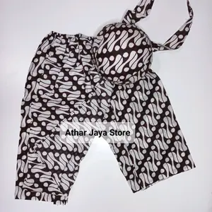 celana Rok Batik dan Blangkon anak / celana rok blangkon motif