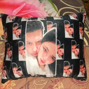 PillowArt Bantal Custom Foto Big Face Pattern Face 30 x40 cm - Hadiah Unik Aesthetic | 1 Hari Jadi ART215