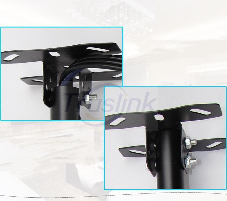 Product Introduction of 【SG Seller】Truslink Adjustable Ceiling TV Mount 15° Tilt & 360° Rotating Bracket Plasma LCD LED Monitor Flat Panel Displays Smart TV Flat Panel TV Ceiling Mount Bracket for most 17 -42  TV Flat Panel Displays LED TV With VESA Up To 200X200mm --  DJ01-1 15