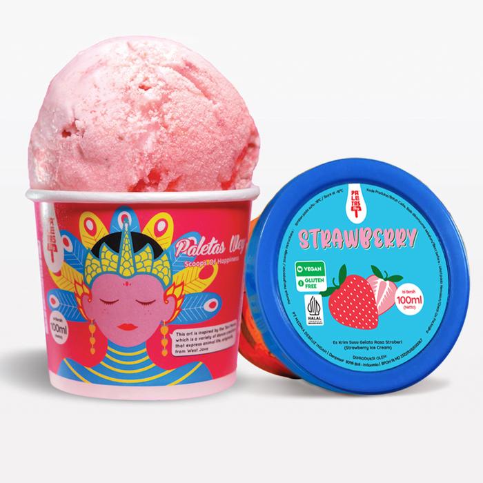 Gambar Ice Cream Paletas Wey Scoop Strawberry dari Paletas Wey Ice Cream Kota Administrasi Jakarta Selatan Tokopedia