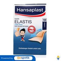 Gambar HANSAPLAST KAIN ELASTIS STANDAR 100 PCS dari Apotek Klampis Farma by GoApotik Kota Surabaya 1 Tokopedia
