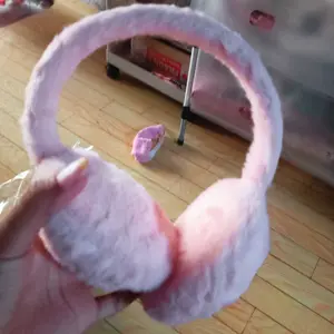 Earmuff Penutup Telinga Anak Dewasa Polos Bulu / Ear Muff Lembut Fashion