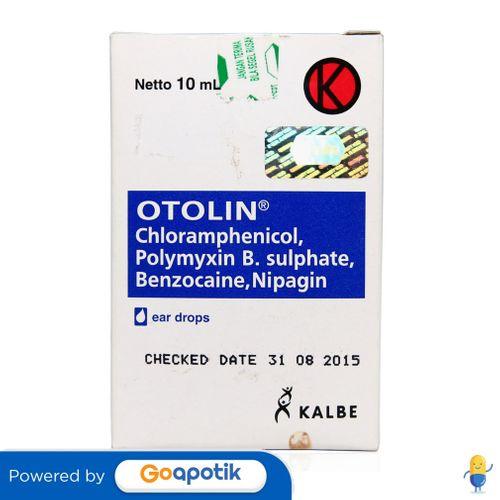 OTOLIN EAR DROPS ISI 10 ML BOTOL