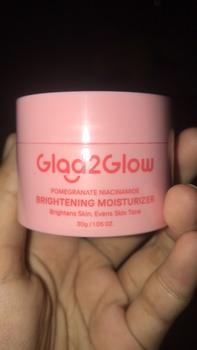 Product Review of [BPOM] Glad2Glow 2pcs bundle Skincare 2in1 Paket - Moisturizer+Serum Glowing Anti-acne Dark spot Barrier Bright Blueberry Ceramide Centella Berjerawat Memudarkan Mencerahkan Pencerah Wajah Arbutin Acid Extract Niacinamide Cooling Pelembab Melembutkan from u**6 2