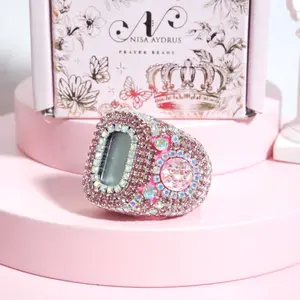 Nisa Aydrus - Tasbih Digital Cincin Namira Etnic Beep Swarovs LED Cantik