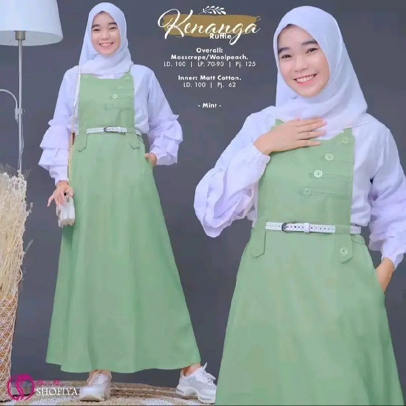 OVERALL KIRANA TERMURAH / OVERALL KEKINIAN / ATASAN WANITA / FASHION MUSLIM TERBARU / GAMIS WANITA MUSLIMAH / OVERALL JUMPSUIT WANITA/GAMIS WANITA TERMURAH / GAMIS REMAJA / OVERALL REMAJA KEKINIAN / ATASAN WANITA TERBARU 0