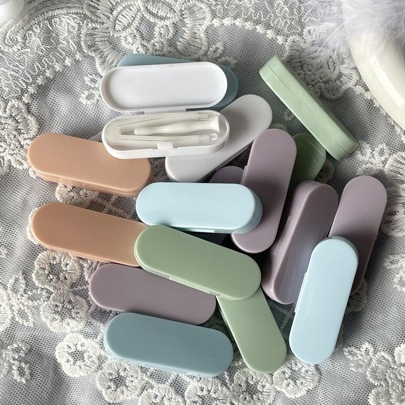(GROSIR TERMURAH) PENJEPIT SOFTLENS & KOTAK SOFTLENS / Jepitan Softlens / Penjepit Soflen / Spatula Softlens / Alat Pasang Softlens / ACCCOOL 3