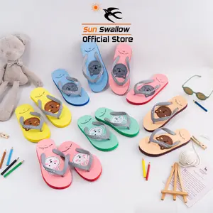 Sun Swallow Sandal Jepit Karet Anak Sendal Animal Jr Karakter Size Ukuran 27 28 29 30 31 32