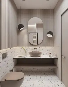 Cermin Kapsul Frameless Tebal 3mm Aesthetic Minimalis Premium