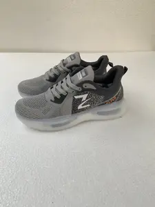 ELZED SHOES CASUAL GREY LOGO WHITE