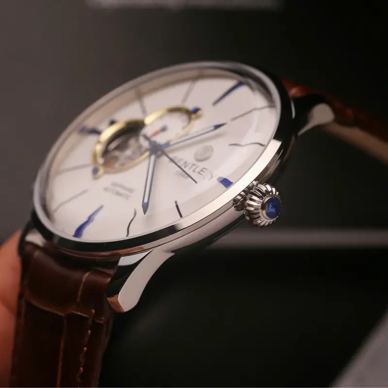 Đồng Hồ Cơ Nam Bentley BL1850 Chính Hãng | Nhà Phân Phối Chính Thức Phố Đồng Hồ | Kính Sapphire Size 40mm Bảo Hành 5 Năm 6