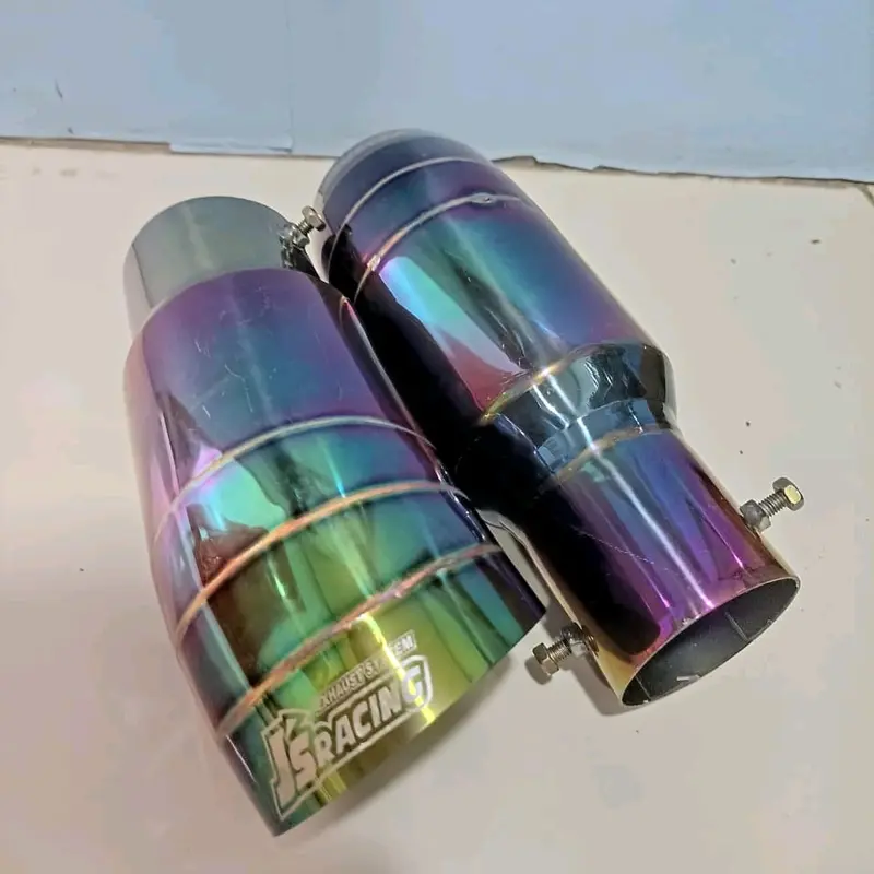 knalpot suos soos js racing pelangi pnp sistem baud untuk semua type mobil bensin dan solar 3