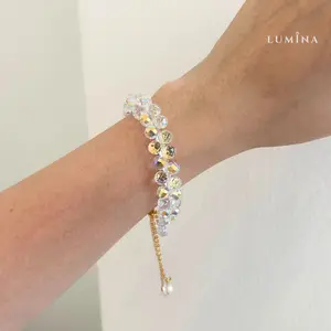 Lumina Jewels - Gelang Korea Titanium Bunga stone bracelets
