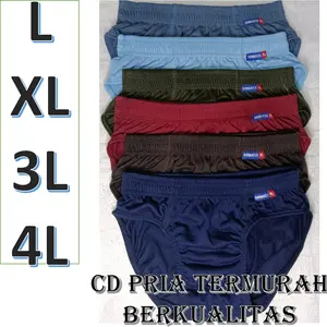 Celana Dalam Pria Dewasa Katun Lembut Karet Nyaman Boxer