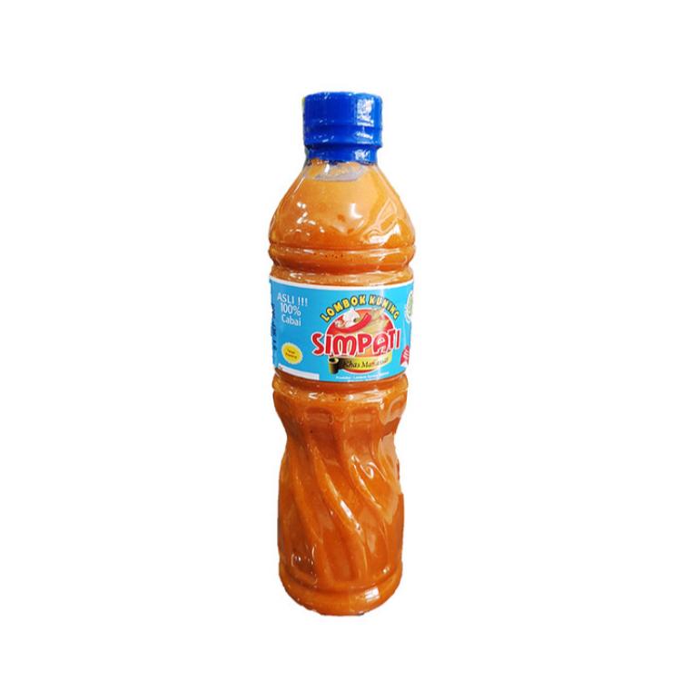 Lombok Kuning Simpati Asli Makassar 300ml dan 600ml| Sambal Makassar - 300ml Saus Pedas  Sauce Saos 0