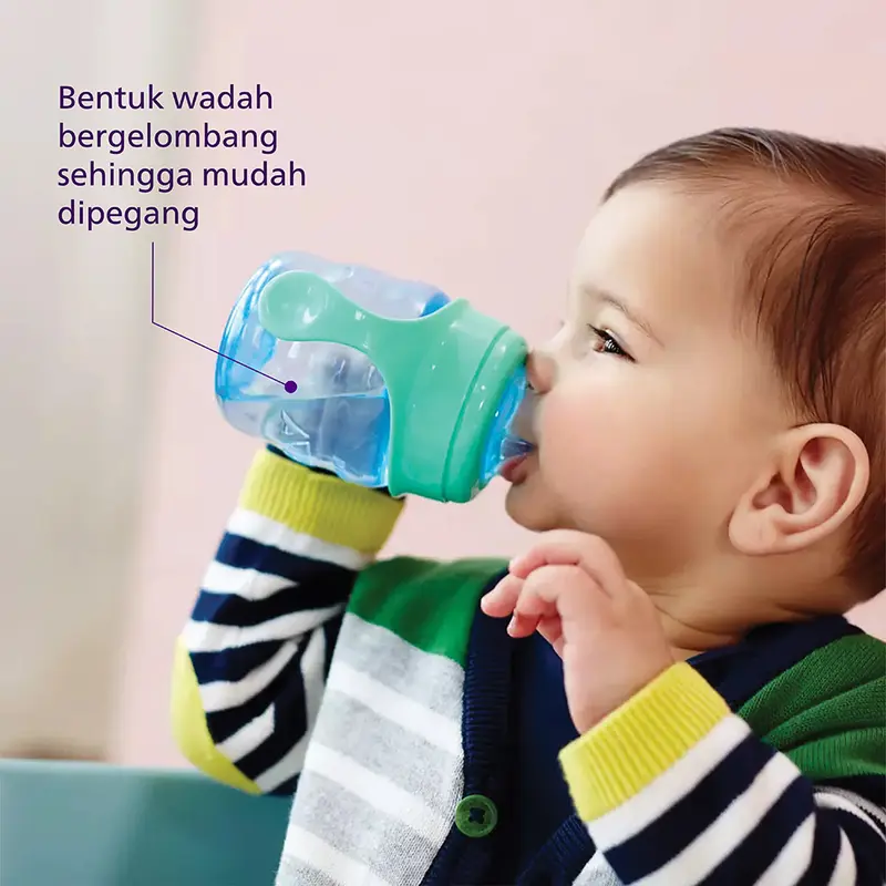 Philips Avent | Sippy Cup | Botol Minum Bayi | BPA Free | 6-12 bulan | SCF551/05 2