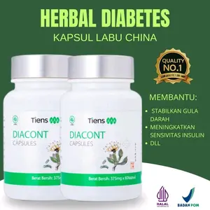 Diacont Tiens Penurun Gula Darah Diabetes Tinggi Original 100% suplemen cina