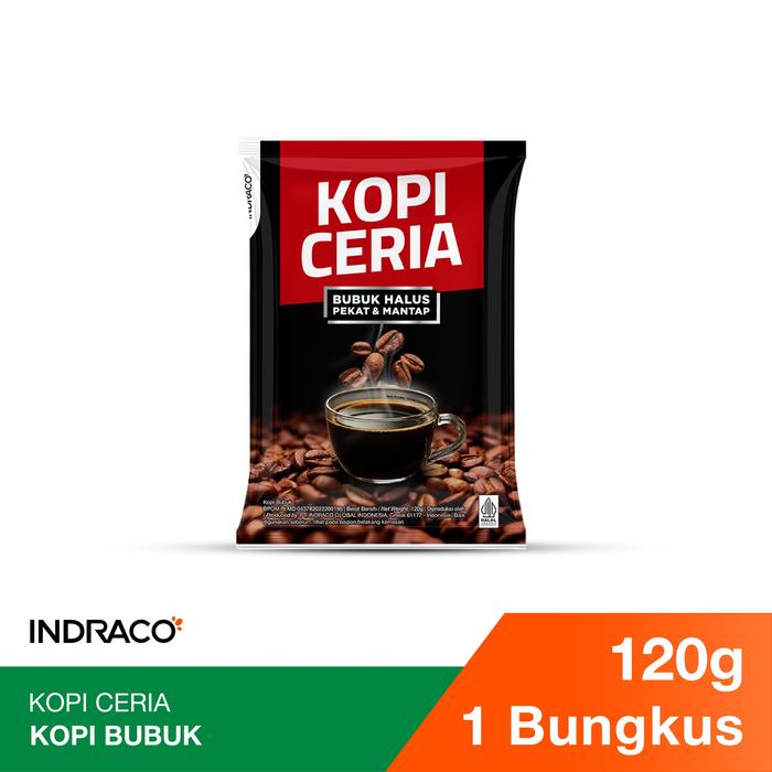 Gambar Ceria Kopi Bubuk Halus 120g dari INDRACO Store Kab. Gresik Tokopedia