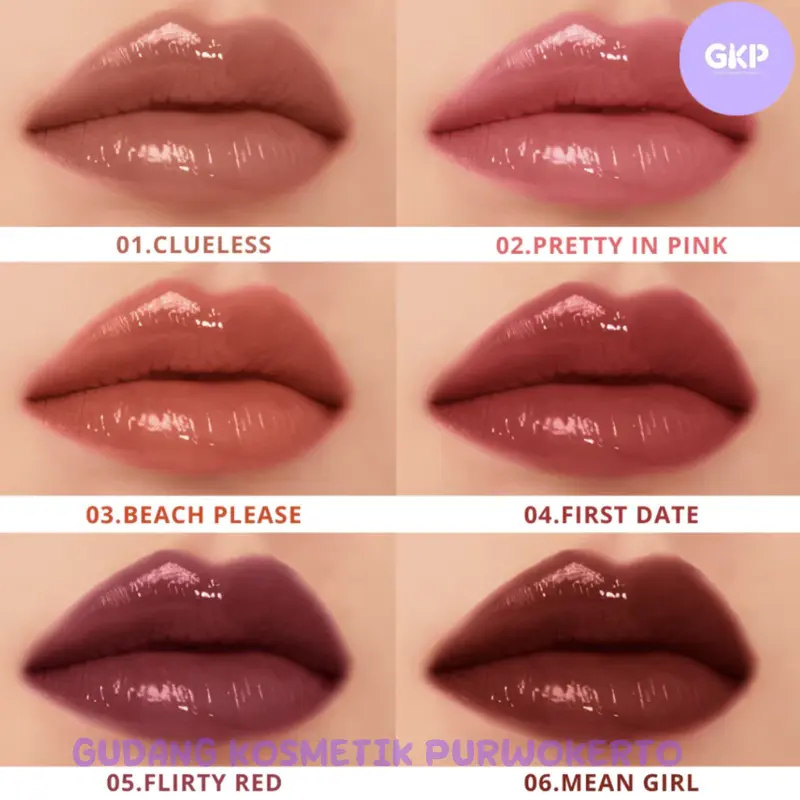 Saviosa Glaze Tint Longwear Lip Stain - Glossy Finish - Lipstick 5