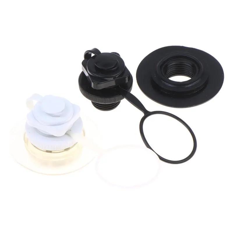 1/2pcs 22 mm van khí thay thế vít với cơ sở PVC cho thuyền bể bơi đầy hơi loại…