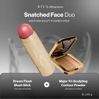 Gambar KIVA Glow Cheek Duo [Contour + Blush Stick] - Cool, Sunday Brunch dari Kiva Cosmetics Kab. Tangerang 2 Tokopedia