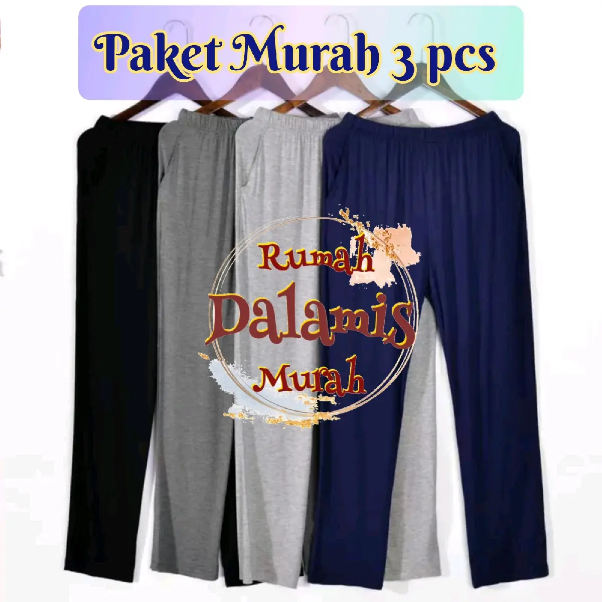 Paket Murah 3 pcs Dalamis Los jumbo, Standar & Super/ Celamis wanita Panjang Nyaman