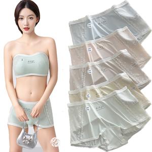 Saiz Besar Asid Hyaluronik Boyshort, Pelembap, Cepat Kering, Tidak Kelihatan, Sesuai untuk 90-300 lbs    size   thongbowl  besar seluardalam 5 he lair m 10 selu  ar  dalam  wanita  kain  sejuk  selesa br a pushup  size plus fesyen  wanita cotton panties