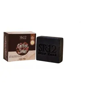 SR12 Coffee Soap 60gr Sabun Kopi Penghilang Flek Hitam Mengatasi Komedo Menyamarkan Bekas Jerawat & Mencerahkan Wajah Kusam