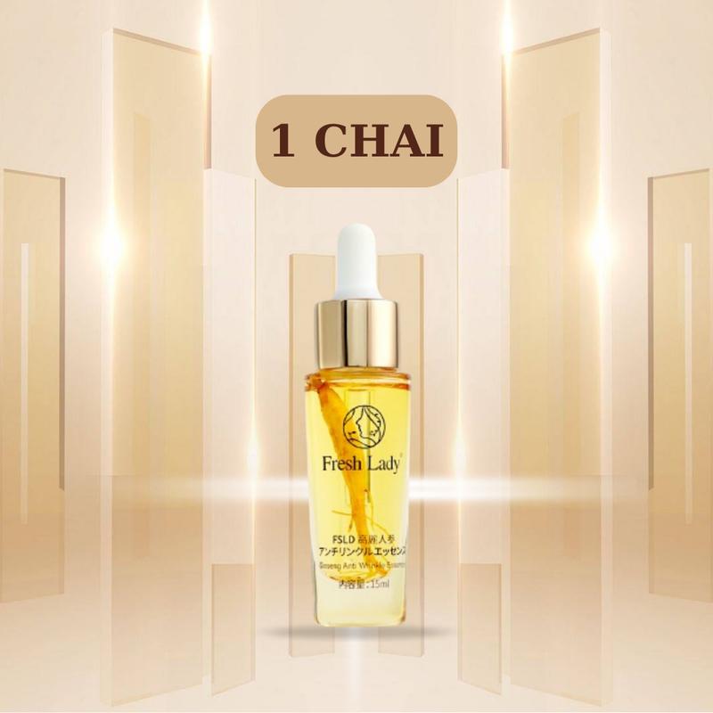 Serum Nhân Sâm Fresh Lady Chăm Sóc Da Lão Hóa - 15ml