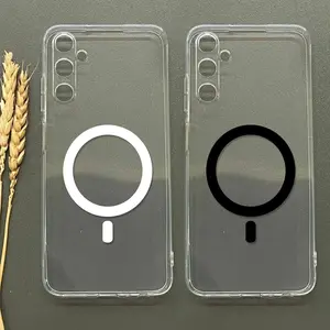 ABS-012 Softcase Silikon Clear Case bening Casing Cocok untuk Type Hp Samsung A15 A16 A06 A55 A54 A32 A25 A05S A05 A04 S23FE M54 MOTIF MAGSAFE Airbag Handphone Lentur