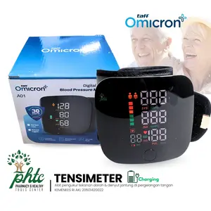 Taff Omicron Tensimeter Digital Pergelangan Tangan l Alat Tensi Meter Digital di Pergelangan Tangan