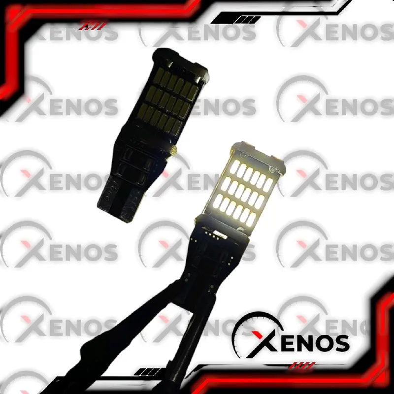 Bohlam lampu sein T10 dajjal led motor XENOS Motorcycle 6