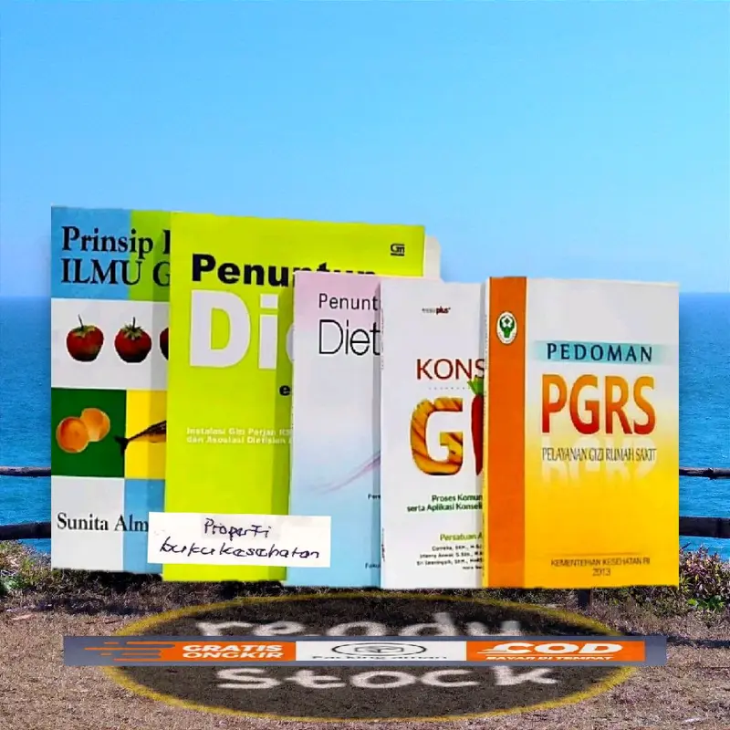 BEBAS PILIH BUKU GIZI (ILMU GIZI, PENUNTUN DIET, DIET ANAK, KONSELING GIZI DAN PGRS) 1