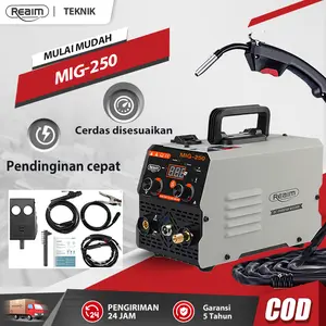 [COD] RAEIM Mesin Las Inverter mig-250 105A 450 watt Inverter Mesin las Mesin trafo las Alat las IGBT