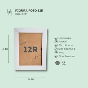Bingkai Pigura 12R (30x40) ANTI PECAH