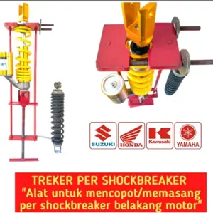TREKER sok belakang alat buka per shock belakang motor bebek matic treker shok belakang  alat buka