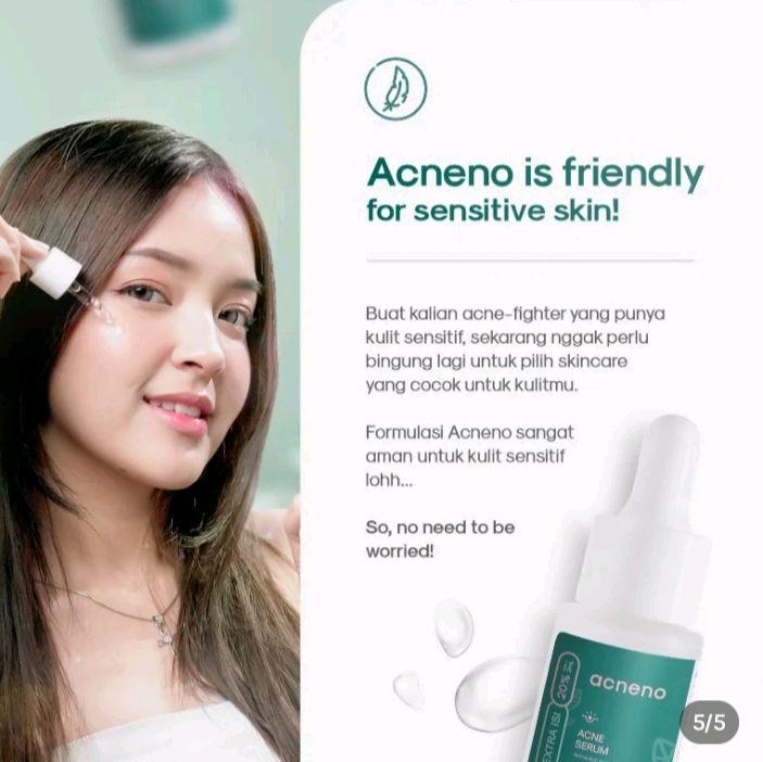 Daily Acne Moisturizer - Acneno isi 50gr | Membantu Wajah Lebih Terhidrasi Dan Perbaiki Skin Barrier | BPOM Original 1