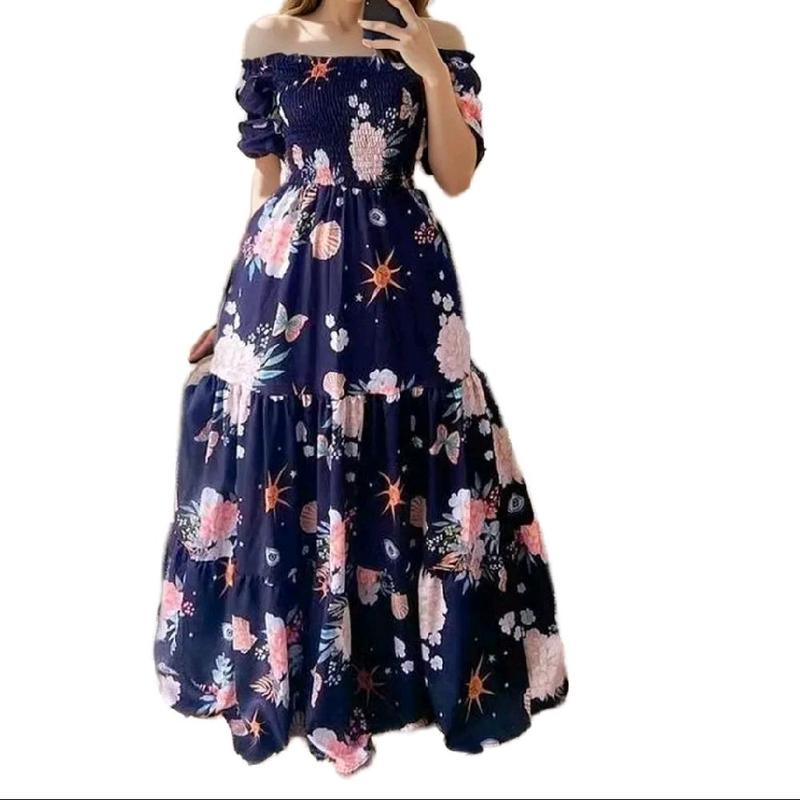 Shein premium + Long dresses+ Cotton+ Shirts Womenswear Comfort ...