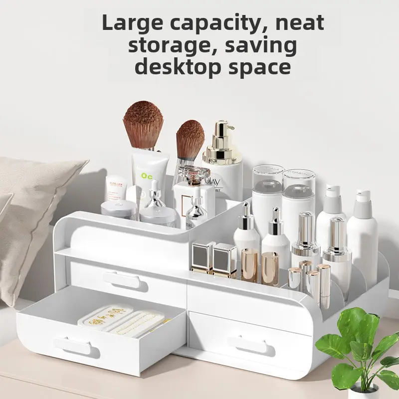 Cosmetic box, storage box, drawer type, high quality, beautiful color, cosmetic shelf, storage box