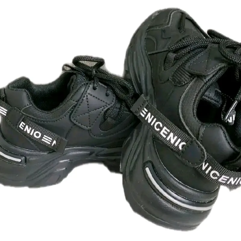 PROMO sepatu anak import kualitas premium sangat ringan bahan PU dan EVA sepatu sport sepatu sekolah SD perempuan dan laki laki Fashion 3