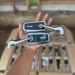 ￼Spion Model h2 Universal Semua Motor 1 Set Kanan Kiri Detail Kontes Motorcycle Asli