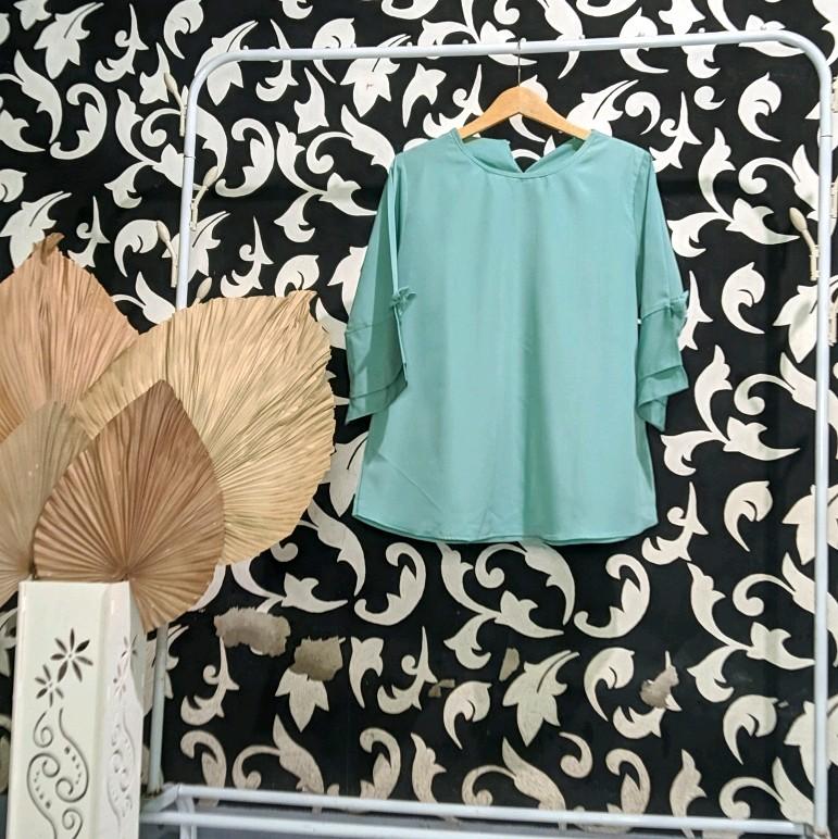 Atasan Wanita Baju Kaos Harian Pakaian Cewek 6