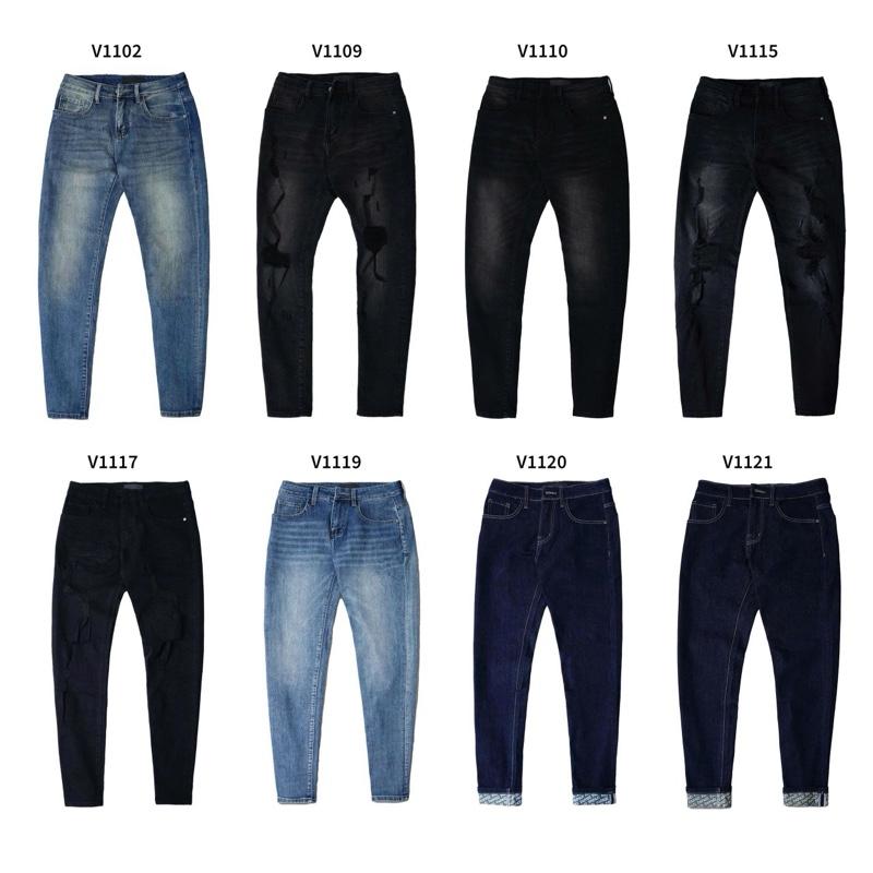 SALE_V11_1 Quần jean nam fom slim, đủ màu dễ phối đồ, phong cách cá tính - PAPAZI