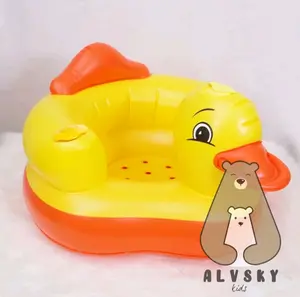 SOFA BEBEK / KURSI POMPA BEBEK SOFA BAYI LIPAT TIUP MURAH ADA MUSIK / NO MUSIK