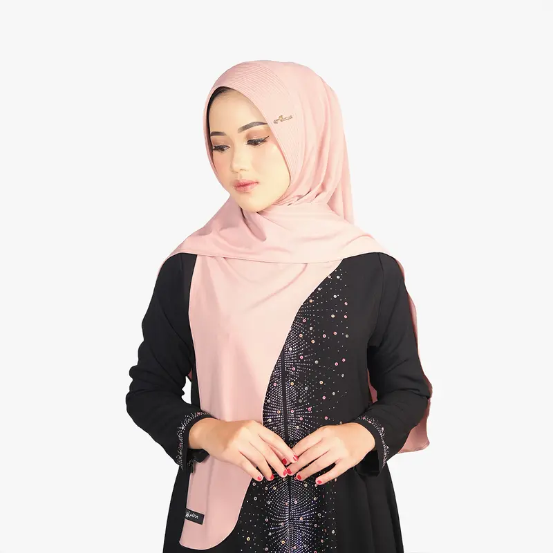 Paket Hemat Jilbab Instan Haura Pet Jersey Super 100rb Dapat 3 Putih Muslim Busa Kerudung Bergo Hitam Navy 2